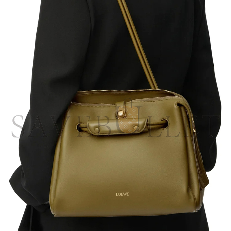 l0ew* medium madrid bag in S*pple calfskin aanbab1x01-8795 (28.5*23*11cm)